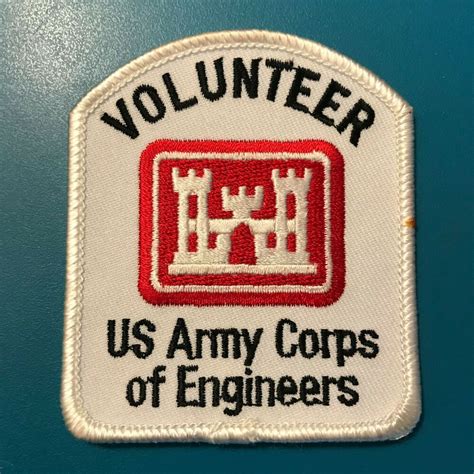 Volunteer Us Army Corps Of Engineers United States Usa Dod Patch 3