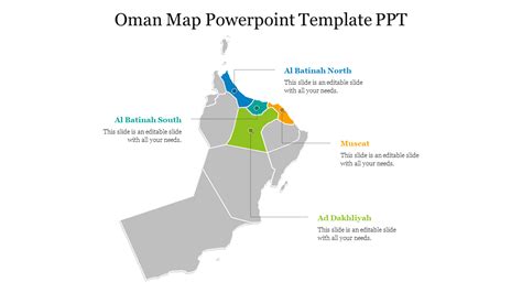 Effective Oman Map Powerpoint Template Ppt Presentation