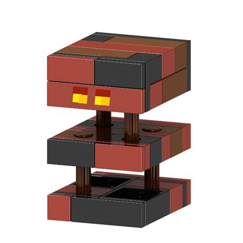 Magma Cube Custom Minecraft Minifigure Etsy