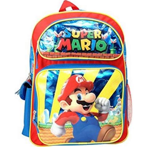 Nintendo Backpack Super Mario Castle 16 School Bag 153964