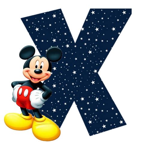 Alfabeto Mickey Mickey Mickey Mouse Abc Disney