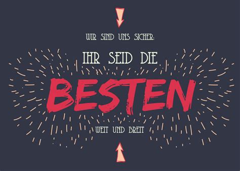 Auf der suche nach den besten betten beschäftigen wir uns gerne ausführlich mit testberichten und schnell wird da klar, welchen immensen einfluss eigentlich die schlafstätte auf das wohlbefinden hat. Ihr seid die Besten weit und breit - Postkarte versenden