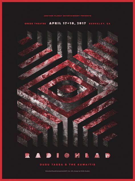 Pin By Matthew Marosz On Posters Concert Poster Design Radiohead