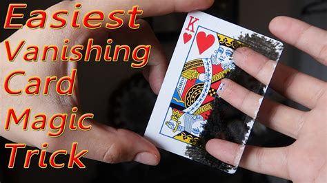Wow your friends and family with magic card tricks! AMAZE your friends With this Vanishing Card tricks - SIMPLE and EASY to do - YouTube