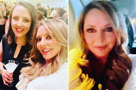Carol Vorderman Looks Incredible As She Shows Off Curves