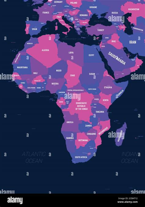 Cría dedo índice Provisional el mapa de africa y sus capitales Solo haz