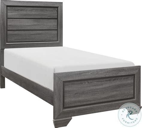 Beechnut Gray Youth Panel Bedroom Set From Homelegance Coleman Furniture