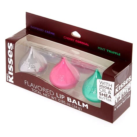 Hersheys Kisses Flavored Lip Balm Trio Claires Us