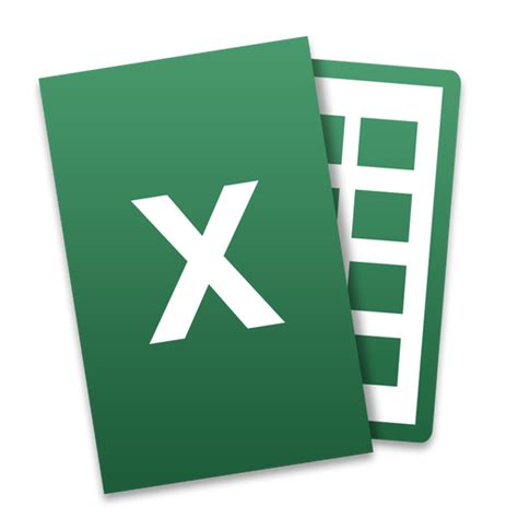 Microsoft Office Mac Tilt Excel Icon Png Transparent Background Free