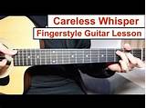 Images of Careless Whisper Guitar Tutorial