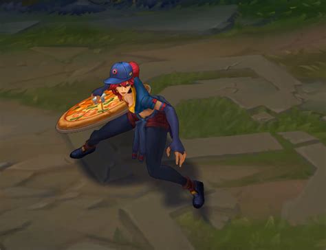 Pizza Delivery Sivir Chroma Skin League Of Legends Skin