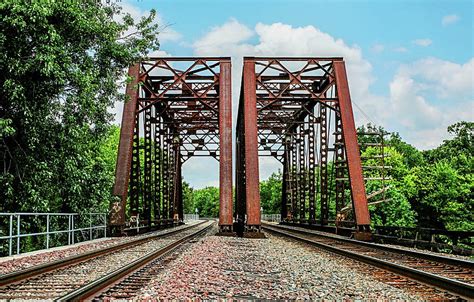 Winfield Kansas Double Truss Bridge Photograph By Kyle Findley Pixels