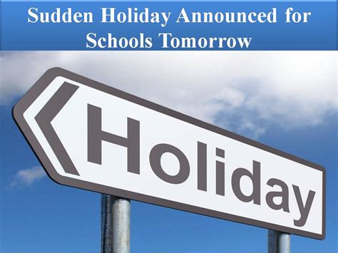 Sudden Holiday Announced For Schools Tomorrow August 9 State Bandh