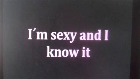 Lmfao Sexy And I Know It Lyrics Hd Youtube