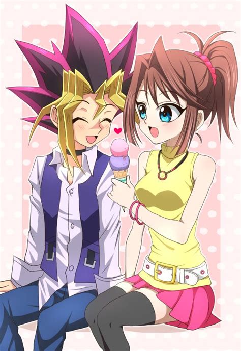 Dont Ship It But Is Yugioh Fan Art Tea Gardner And Yugi Moto Manga Girl Anime Love Awsome