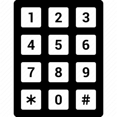 Numeric Keypad Phone