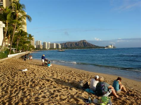 Waikiki Beach And Diamond Head Honolulu Oahu Hawaii Usa Flickr