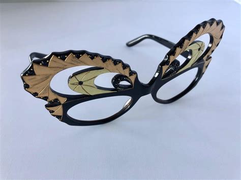 Vintage French Designer Deco Eyeglass Frames At 1stdibs French