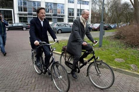 The liberal leader, 54, has sought to project an image of normality. Yep--that is Prime Minister Mark Rutte of the Netherlands ...