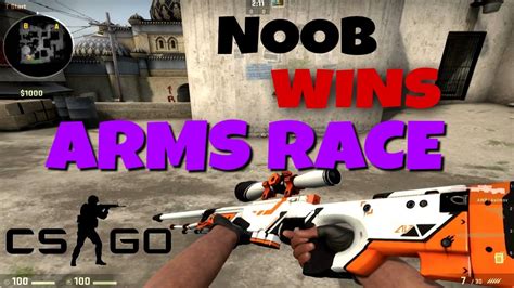 Csgo Noob Trying To Win The Arms Race Youtube