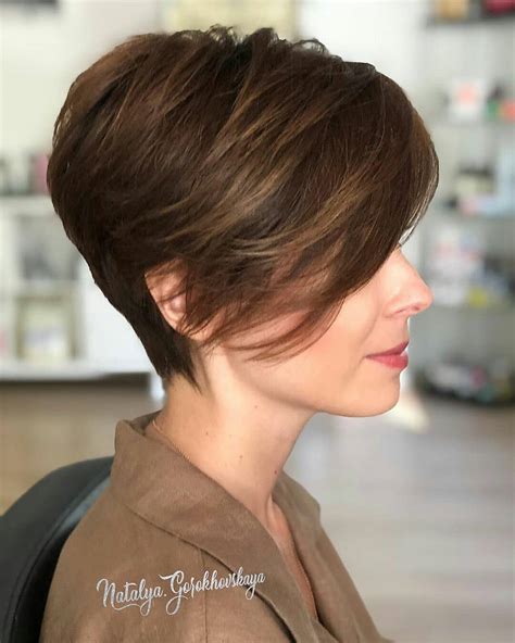10 short haircuts for thick hair highly textured and color bright looks pop haircuts