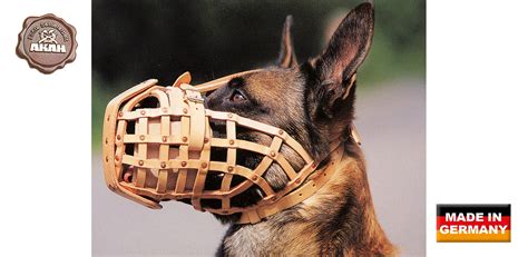 Muselière chien de livingo » 122 muselières chien disponibles top marques grand choix offres spéciales acheter en ligne pas cher. Muselière en cuire AKAH Mechelaar - Muselières - AKAH