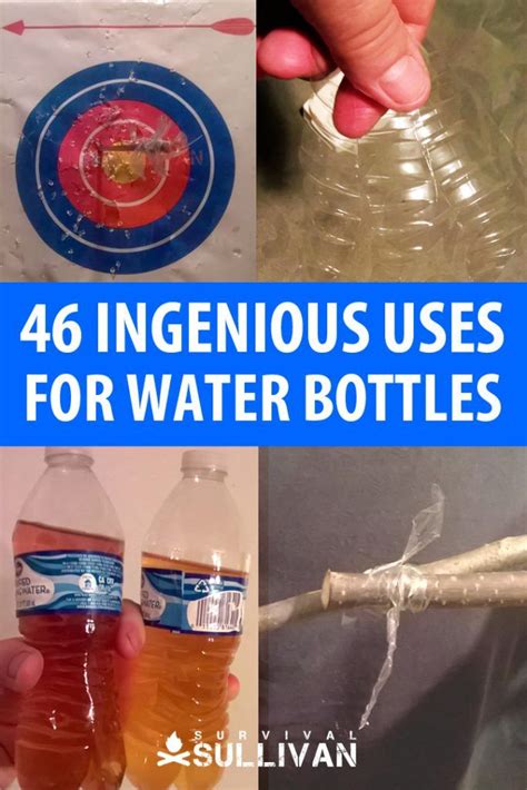 46 Ingenious Uses For Water Bottles Survival Sullivan Reuse Water