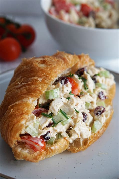 Easy Cranberry Chicken Salad Recipe A Food Lover S Kitchen