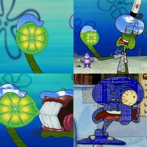 Spongebob Memes Squidward