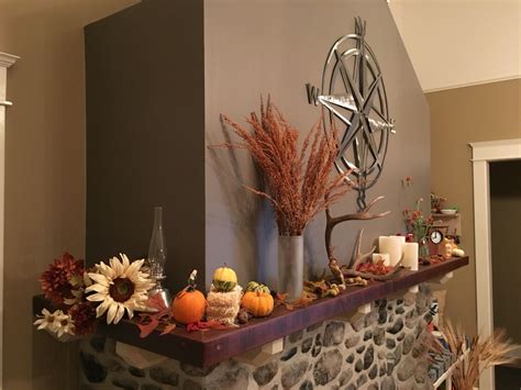 Fall mantle. | Fall mantle, Mantle, Table