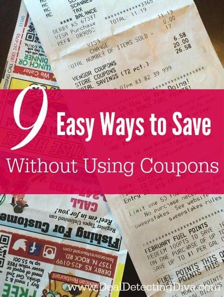 9 easy ways to save money without using coupons heart hook home