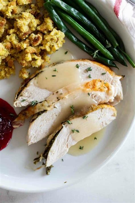 Roast Turkey Breast With Herbed Butter Recipe Taste And Tell