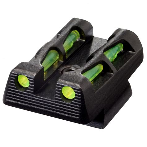 Hi Viz Litewave Rear Sight For Cz 75 85 And P 01 With Interchangeable