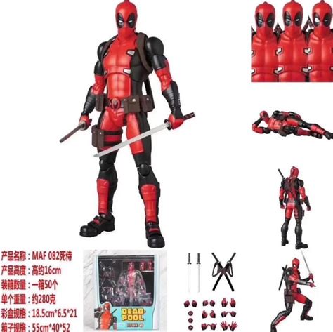 Deadpool Character Cartoon Model Toy Wholesale Anime Pvc Figure