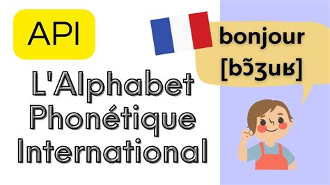 IPA International Phonetic Alphabet In French Easy French