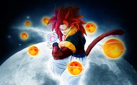 The great collection of dragon ball z gt wallpapers for desktop, laptop and mobiles. Gogeta Ssj4 Wallpapers - WallpaperSafari