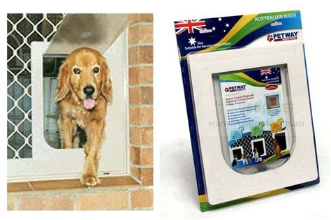 Petway Dog Door For Security Doors And Insect Screens 3 Sizes Ebay