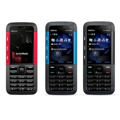 Nokia 5310 Xpressmusic Bluetooth Java Mp3 Player Keyboard Phone Blue