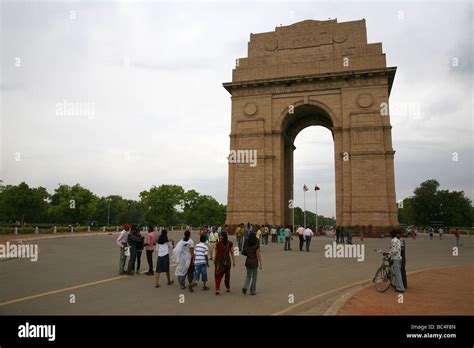 India Gate The War Memorial In New Delhi Designed By Sir Edwin Lutyens