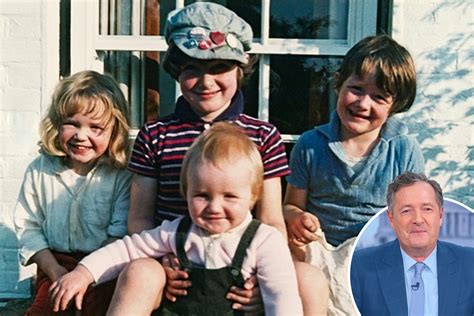 Piers Morgan Shares Rare Childhood Snap With His Younger Siblings And