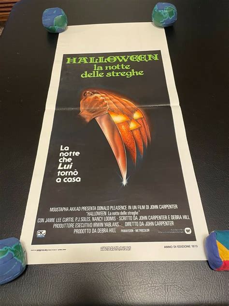 halloween original italian locandina movie poster 1979
