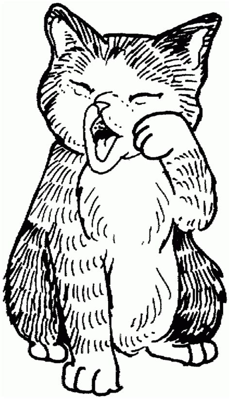 On this page you'll find a huge range of adorable cat and kitten pictures, from simple. Cute kitten - Free Printable Coloring Pages