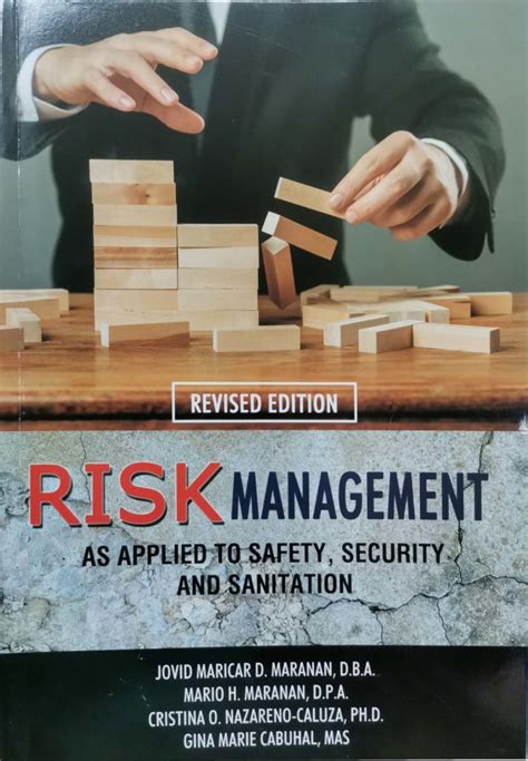 Risk Management As Applied To Safety Security And Sanitation