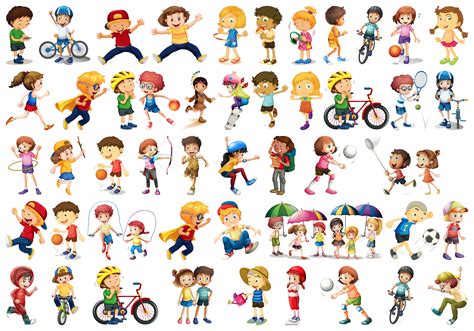 Kids Sports Vector Art Icons And Graphics For Free Download