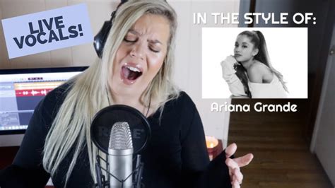 1 Girl 13 Voices Female Singer Impersonations Ariana Grande Adele