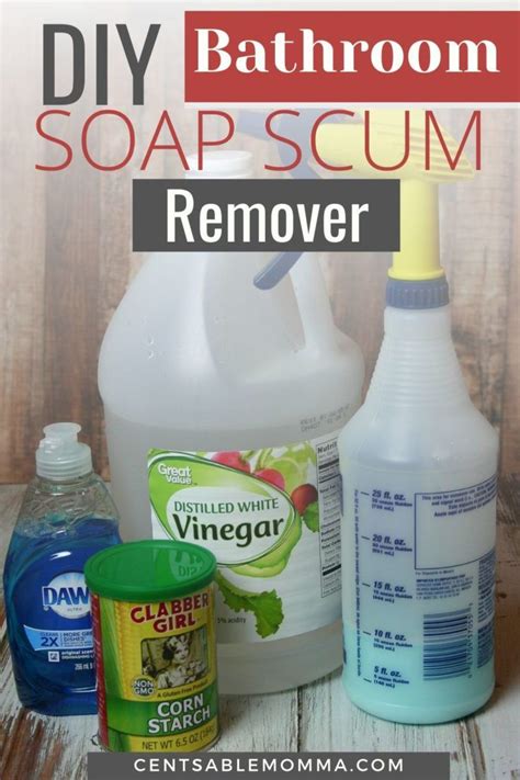 Soap scum thrives on hard water, so one way of thwarting it is to install a water softener, which will remove those minerals in your water that react with soap to make soap scum. DIY Bathroom Soap Scum Remover in 2020 | Bathroom soap ...