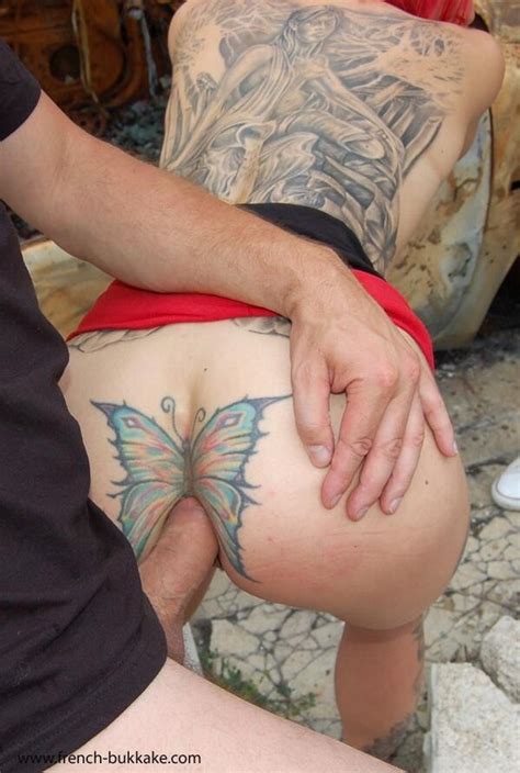 Small Sternum Tattoo Butterfly Xxx Porn