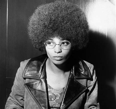 The Political Activist Angela Davis Grazia