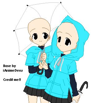 2 hoodies normally have more volume than regular t shirts. -Hoodies Base- by iAnimeDesu on DeviantArt
