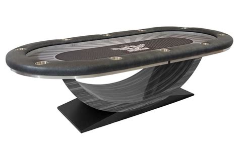 Convertible poker & dining table nighthawk by bbo. Halo Hold'em Poker Table with Modern Bowed Legs